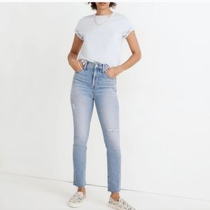 Madewell The Perfect Vintage Jean in Coffey Wash: Worn-In Edition